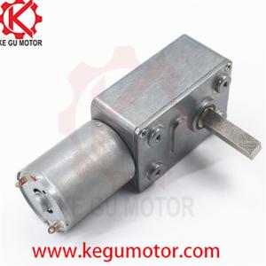 46MM worm gearbox 90 Degree Right Angle 2rpm 12V 46MM* 32MM DC Worm Gear Motor