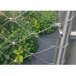 Buy cheap Architectural Protective Flexible Stainless Steel Farm Mesh Fencing Ss316 product