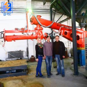 Furan Resin Sand continuous double arms resin foundry sand mixer
