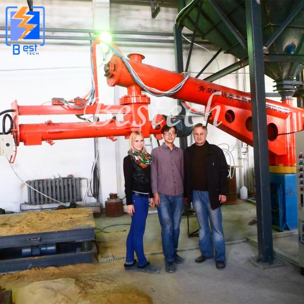 Quality Furan Resin Sand continuous double arms resin foundry sand mixer for sale