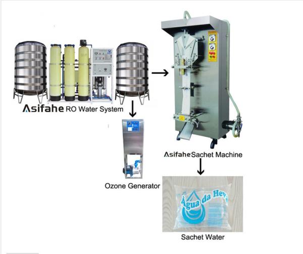 Quality 1000L/H Sachet Water Filling And Sealing Machine Drinking Water Pouch Packing Machine Hot Selling Africa for sale