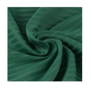 China Island Stripe Silk Like Polyester Fabric Eco Friendly 100 Recycled Polyester Fabric on sale