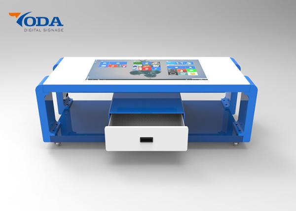 Quality Advertising  LCD Touch Screen Table With Game Interactive Conference Stand for sale