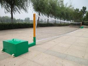 China Easy To Operate Mechanical Gym Equipment Volleyball Net on sale