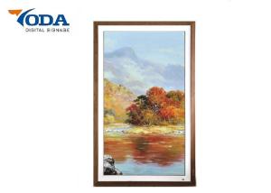 Intelligent Wireless Picture Frame Wooden Material Electronic Photo Frame
