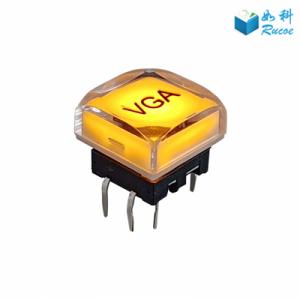 Buy cheap Illuminated LED Push Button Switch For Console product