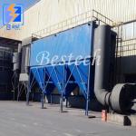 Foundry dust remove solution induction furnace dust collector