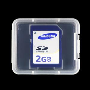 China Custom Packing Storage Memory Card Box Plastic Single SD Card Case Holder on sale
