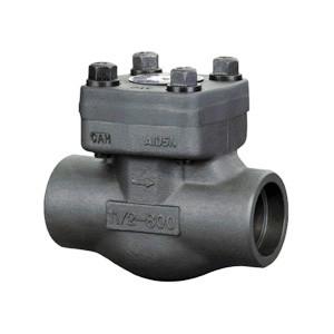 Quality 1/2"~2" A105 Forged Steel Check Valve With FLANGE SW NPT BW End for sale