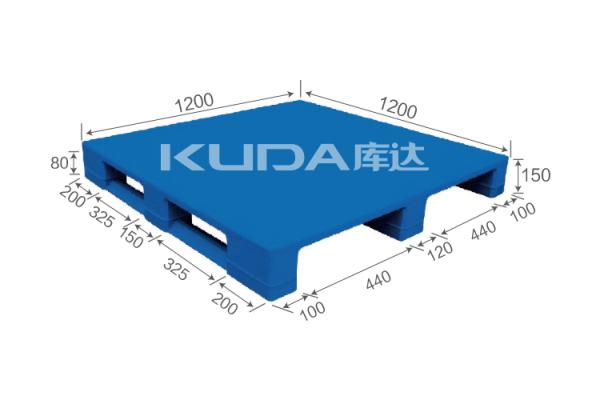 Quality low cost distrubution pallet  1212B Tablet sichuan words PLASTIC PALLET（BUILT-IN STEEL TUBE）from china for sale