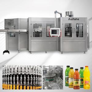 Bottled Carbonated Beverage Filling Machine Blueberry Apple Juice Processing Line