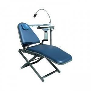 Quality High Quality Portable Folding Dental Chair With Adjustable Backrest for sale