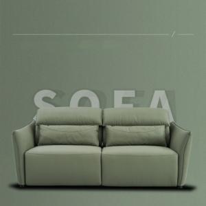 China Modern Minimalist Double Technology Cloth Electric Sofa Bed  Telescopic Function Sofa Bed Dual-Use on sale