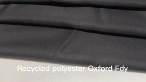 RECYCLED POLY 150D 17*21 oxford recycled oxford polyester fabric for lining