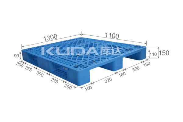 Quality chemical resistant 1311F Grid sichuan words Plastic Pallet from China for sale