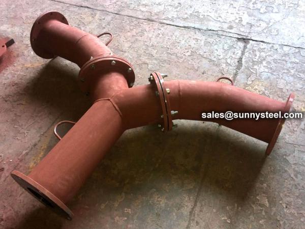 Quality Y-Piece Cast Basalt Pipe for sale