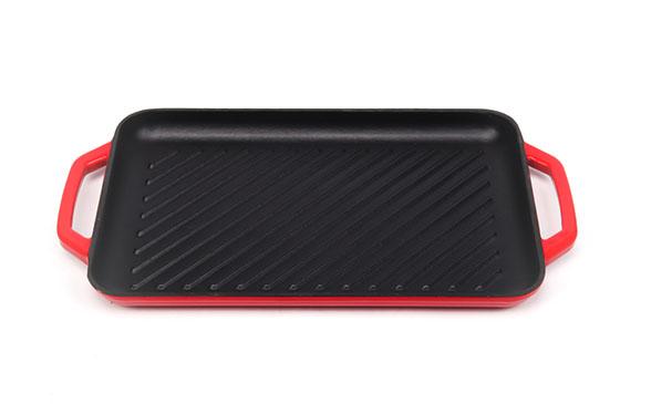 Quality Enameled Cast Iron Grill Plate for sale