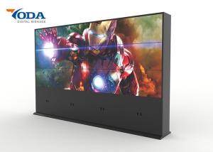 Tempered Glass Video Wall Display  LCD With Super Slim Bezel And Wide Screen Wall Display