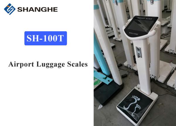 Quality Printable Airport Luggage Scale Stable 2 - 200KG Weight Measurement Range for sale