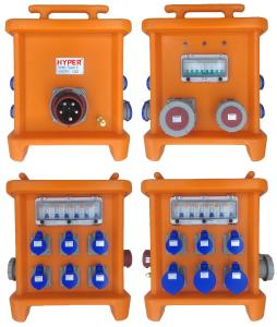 Buy cheap MK2 Multi Ways Powerhouse Portable Distribution Boxes With Disconnect And Overcurrent Protection Provided By MCB RCBO product