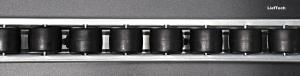 Buy cheap 4 meter Steel Pipe Track Roller Widened wheel flow racking component product