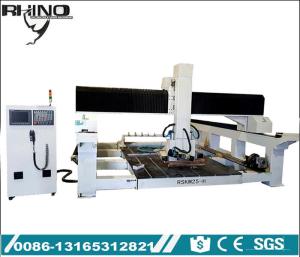 China Mold Making 4 Axis ATC CNC Router Machine With Left Right Tilting Spindle 90 Degree on sale