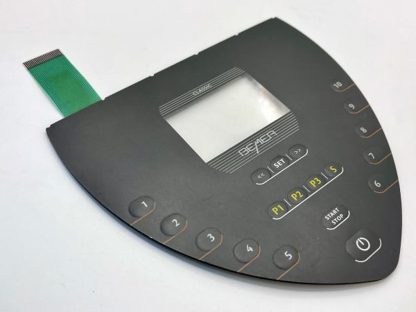 Quality Customizable Membrane Touch Switch For Led Button Switch With Glossy Window for sale