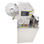 Food Industries Automatic Labeling Machine Folded Flag Label Applicator