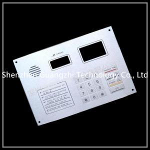 Buy cheap Customized Wireless Numeric Keypad , Stamping Fixed Industrial Metal Keyboard product