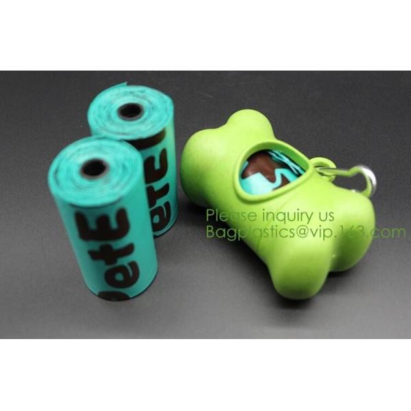 custom size 100% biodegradable EN13432 compostable trash bags from China factory,OK COMPOST bio degradable plastic bag