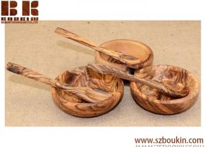 Buy cheap customized handmade olive wood salad bowl product