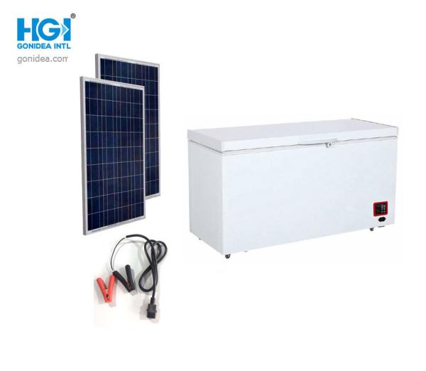 Quality Single Door CB Solar Powered Deep Freezer DC 12V 350 Ltr 12.3 Cf for sale