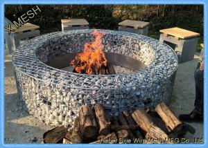 China Hot Dipped Galvanized Garden Welded Gabion Retaining Wall / Welded Gabion Stone Cage Box on sale
