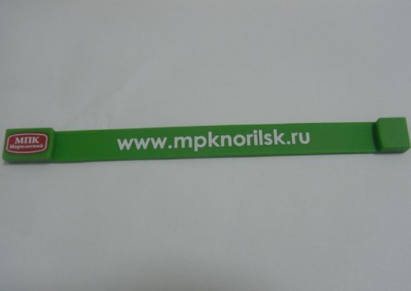Red / Green USB Memory Stick High Speed Compact Silicone Bracelet Style