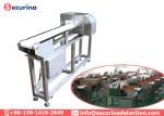 Sound Light Alarm Food Processing Metal Detectors 30M/Min Conveying Speed For