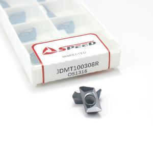 China Speed Carbide Milling Insert JDMT100308R With Black And Bronze Durable Coating Milling Tool on sale