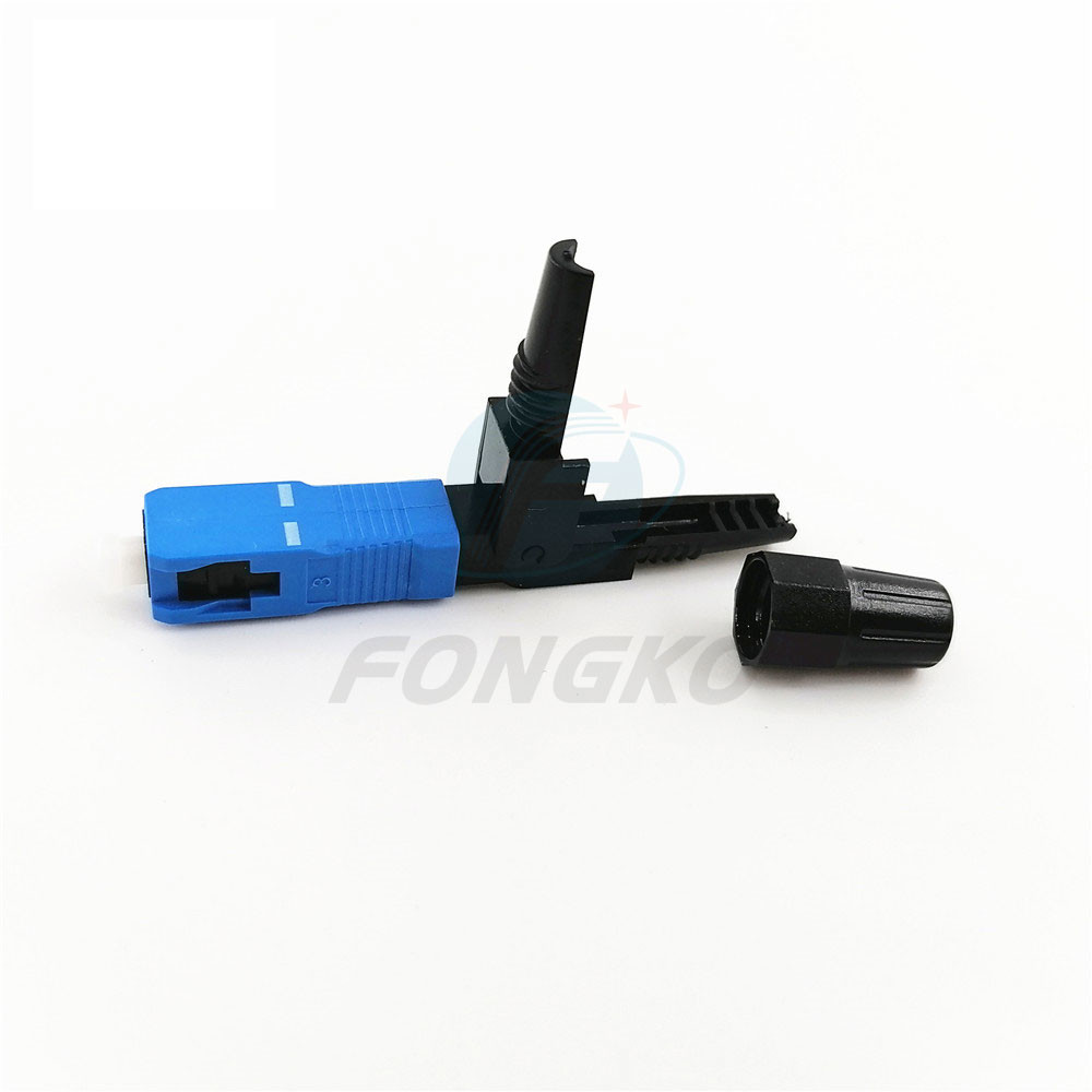 SC UPC to SC APC Fiber Fast Connector Quick Field Installable Connector