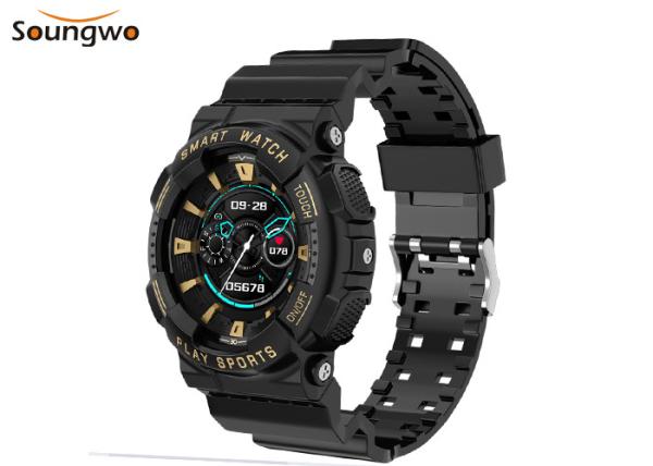 Quality 10m Operating Bluetooth IOT Devices Heart Rate Blood Pressure Oxygen Watch 1.09inch for sale