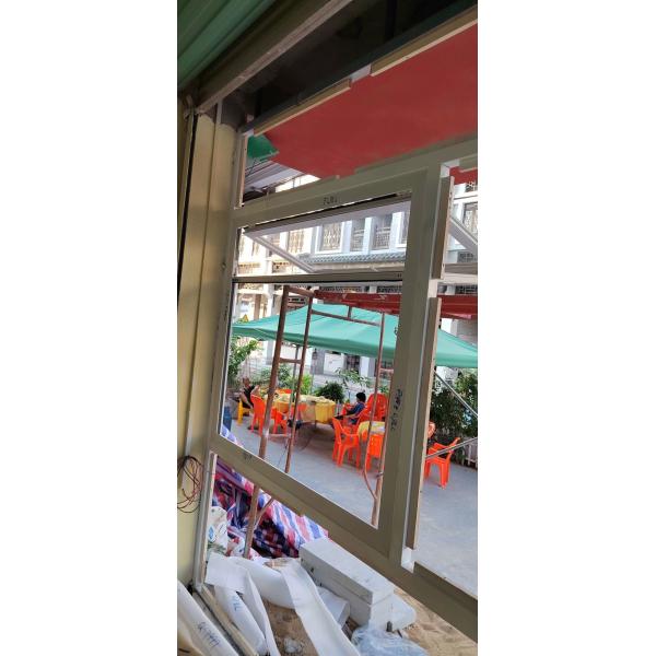 Harmony Beach House Folding Window Engineered to Withstand Salt Spray Corrosion and Tropical Storm Conditions