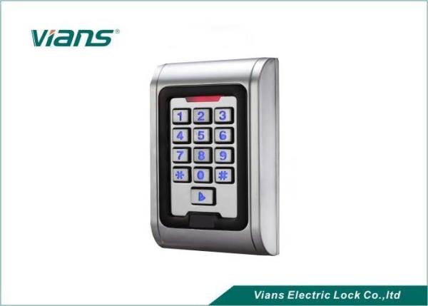 Quality IP68 Waterproof Metal Access Controller with 125KHZ Frequency EM Card and Code for sale