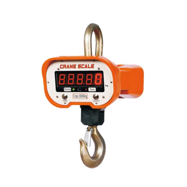 Quality Overhead Digital Dynamometer Hanging Crane Weight Scale Rechargeable Battery for sale