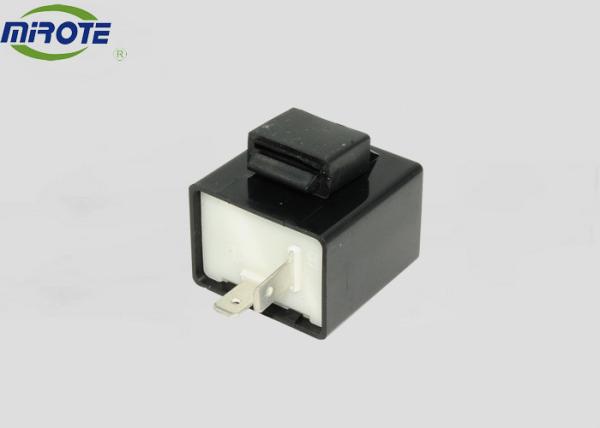 Quality 2 Point  Waterproof Digital Turn Signal Flasher With Black Cover 3.5cm*3.5cm*2.4cm Cube for sale