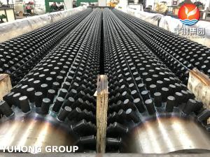 Buy cheap ASTM A106 Gr. B Carbon Steel Seamless Studded Tube Finned Tube for Steam Furnace product