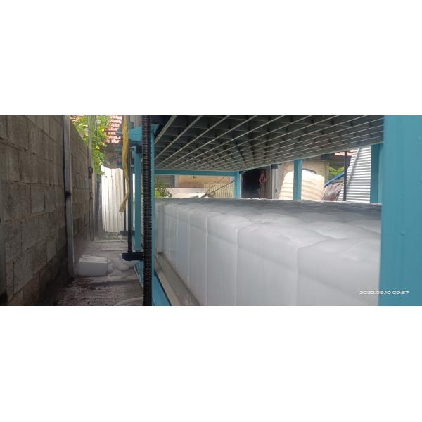 2000 KG TECUMSEH Compressor 15 Ton Container Block Ice Machine with Mobile Plant