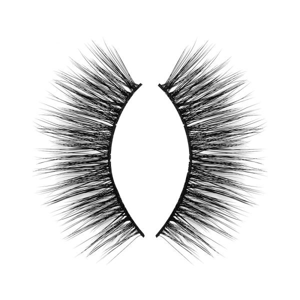 Dramatic Reusable Silk False Lashes Synthetic With 2 Pairs Packaging