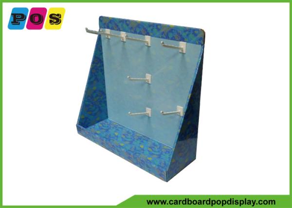 Quality Retail Store Point Of Purchase Corrugated Display Boxes With Pegable Panels CDU075 for sale
