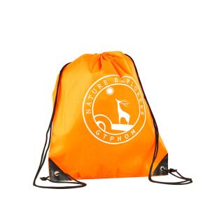 China Outdoor Sports Personalised Womens Bags Cotton Drawstring Backpack on sale