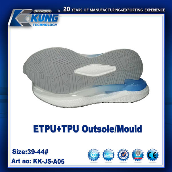 TPU Rubber Traction EVA Outer Sole Nontoxic Waterproof Non Slip