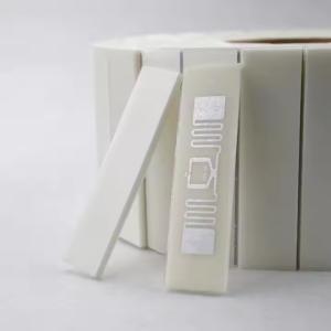 860-960mhz UHF Foam Backed Dogbone RFID Tags Wet Inlay For Race Timing System