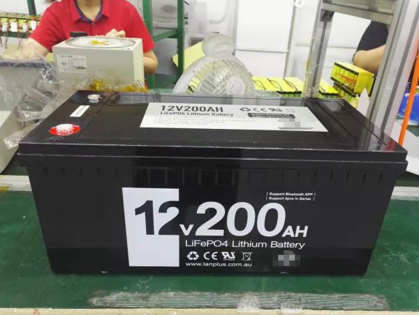 Quality Custom 12V 200Ah LiFePO4 Battery For Solar Storage With Built In BMS Handpack for sale